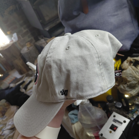 Genuine College Product 47 Brand  White Georgia Cap Embroidered Logo